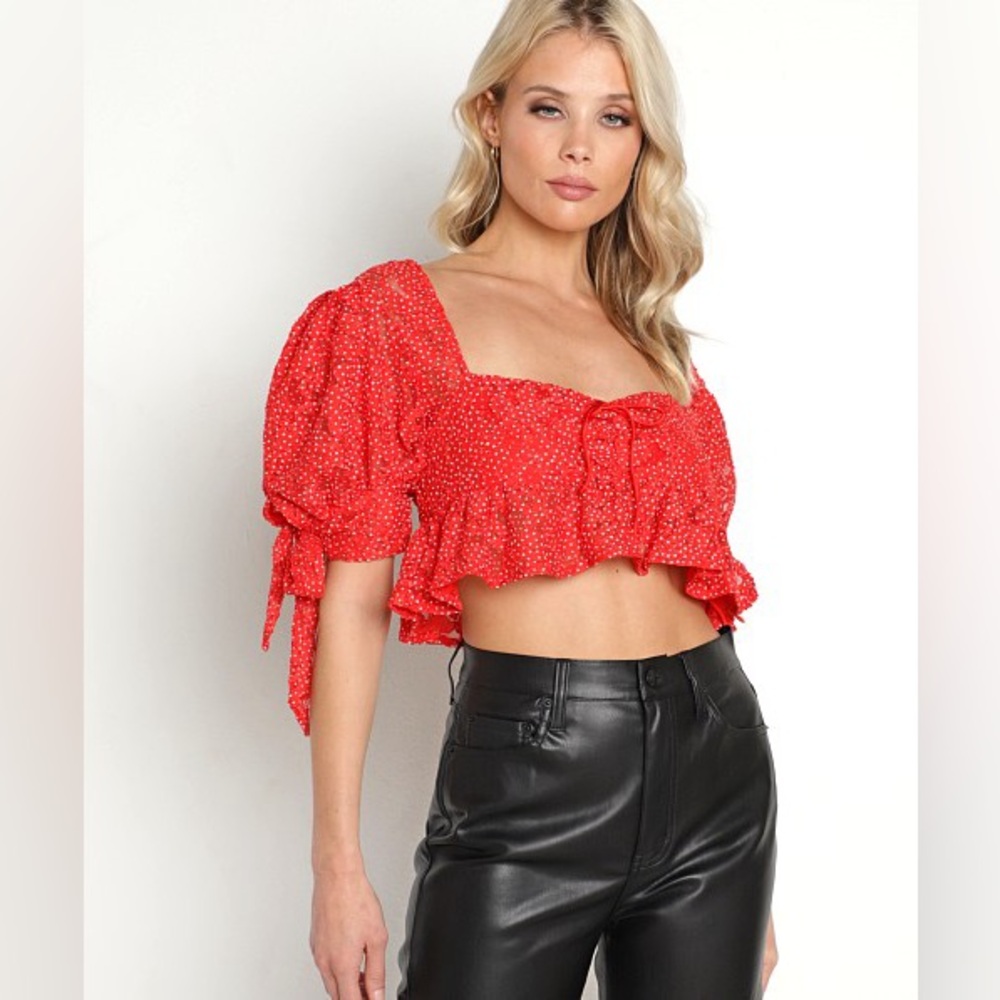 NWT For Love & Lemons Laila Top size 2XL